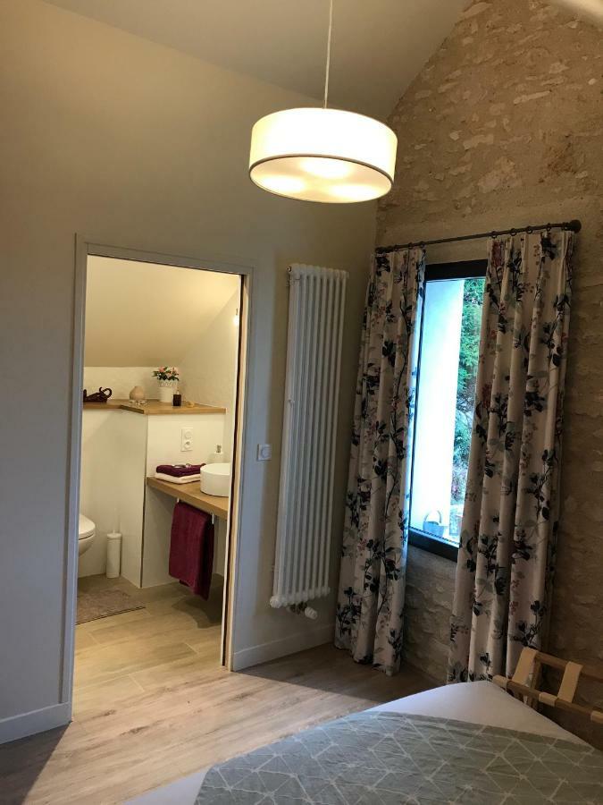 La Musardine en Vexin Omerville Habitación foto